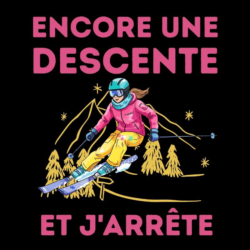 Descente de ski: et j’arrête