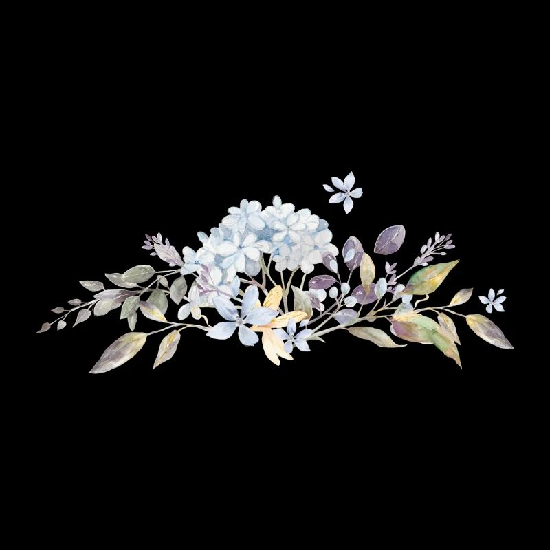 Several flowers arranged in a row