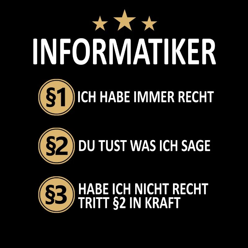 Informatiker Programmierer Informatik Spruch