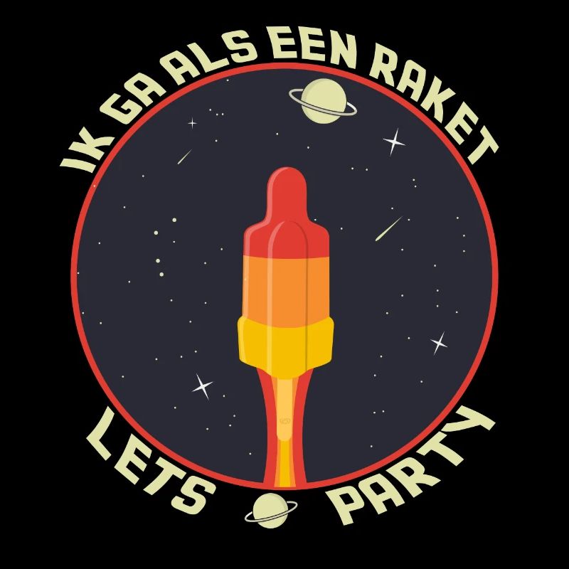 Je pars comme une planète fusée