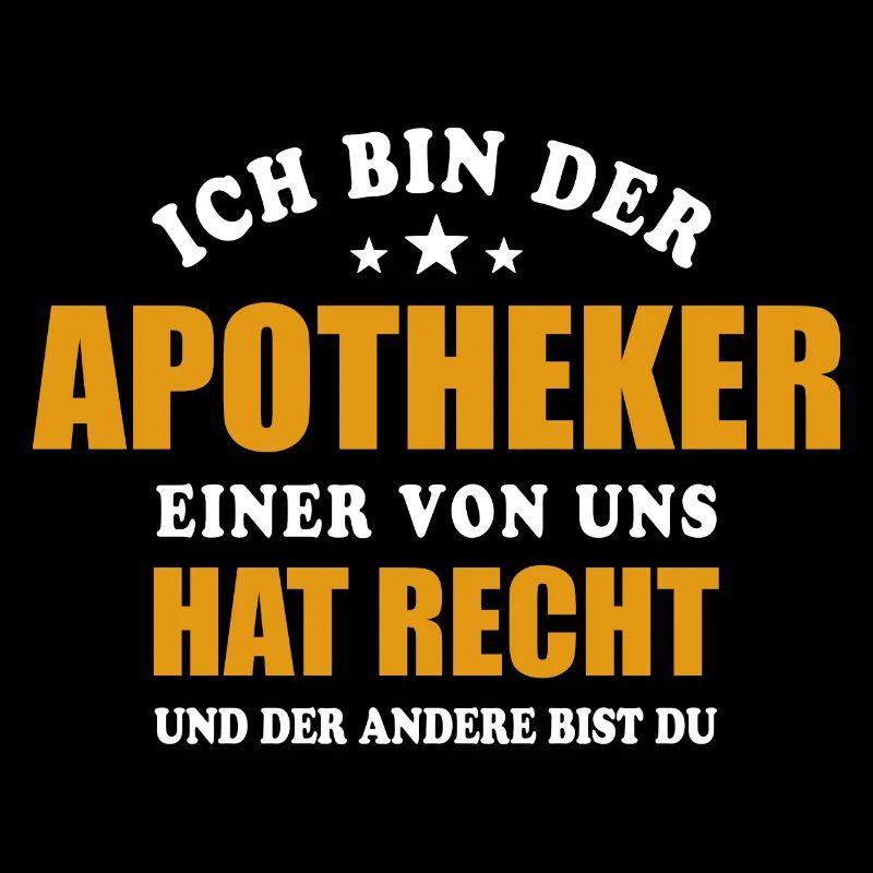 Ich bin der Apotheker - einer von uns hat Recht