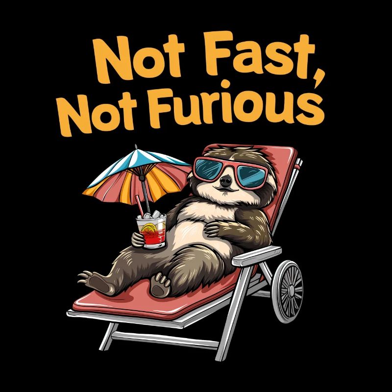 Not Fast Not Furious Sloth