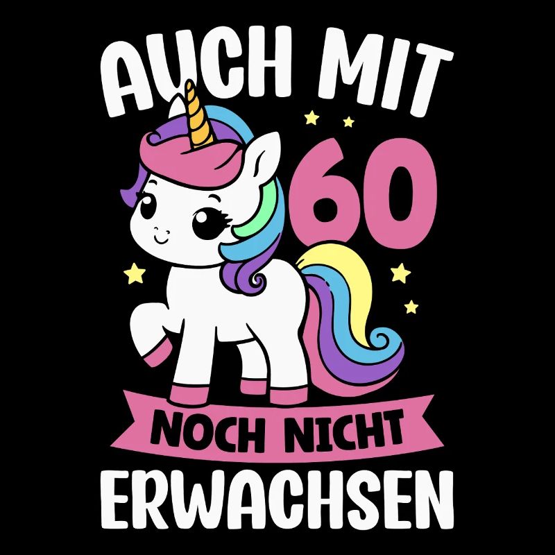 60. Geburtstag Einhorn 60 Jahre Geburtstagsparty