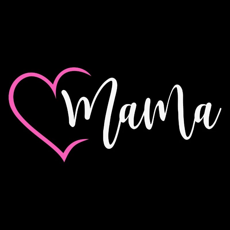 Mama mit Herz Mutter Muttertag Liebe Kind Geschenk