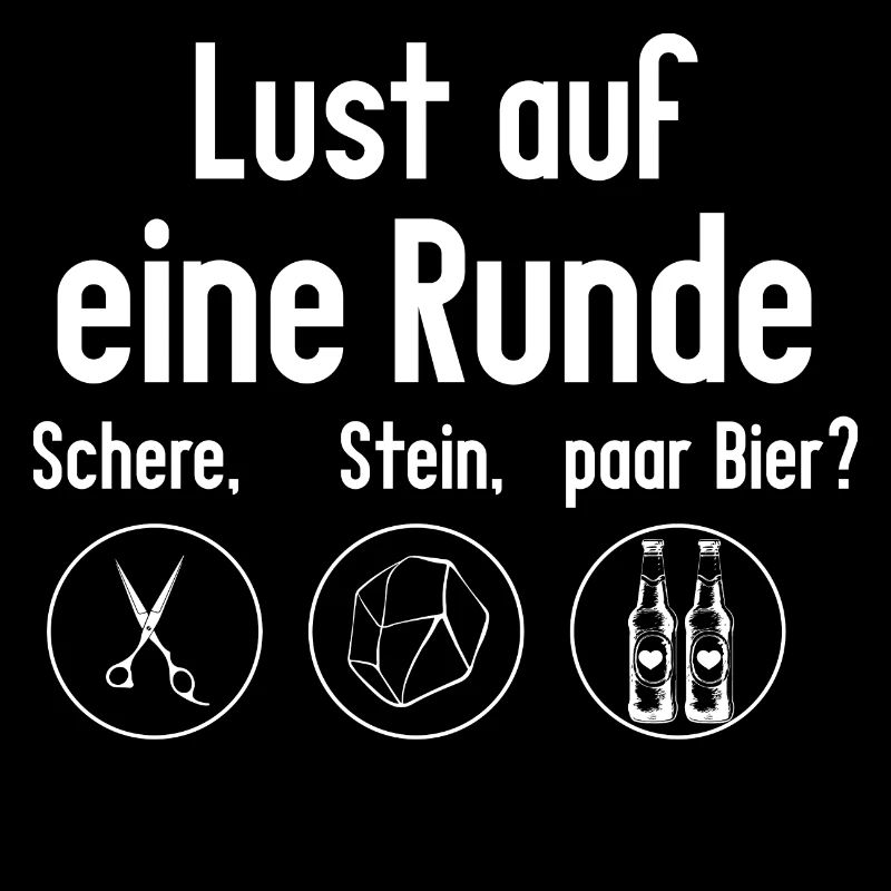 Couple de pierre ciseaux de bière