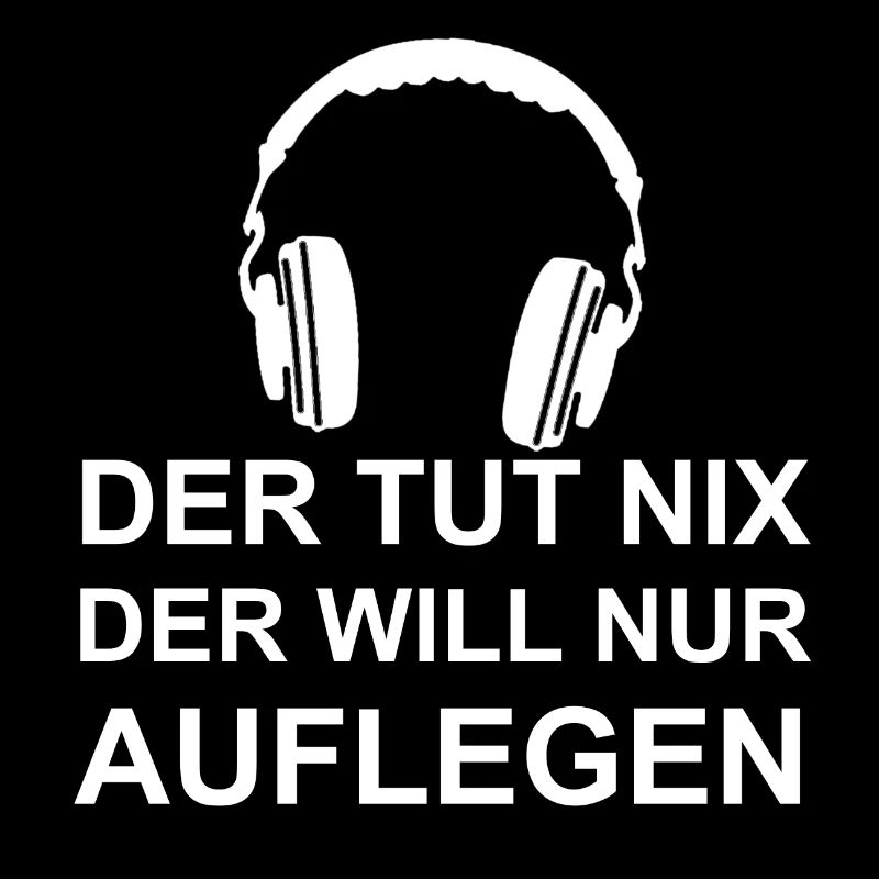 DJ will nur auflegen - Headset, Kopfhörer, Disco