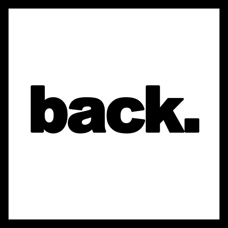 Sexy Back Rear Statement Typo Gift Text