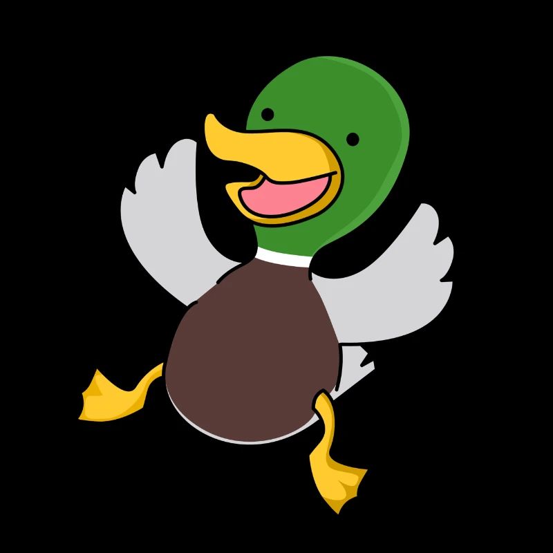 Ente Freude Tier Geschenkidee