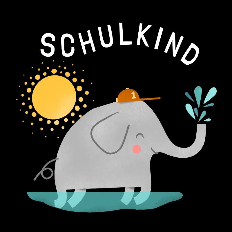 Schulkind Elephant | Schulbeginn | Geschenkidee