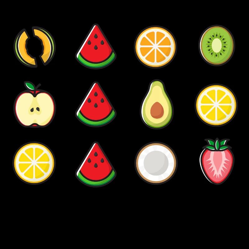 Sommerfrüchte Melonen Jackpot Sommer Geschenkidee