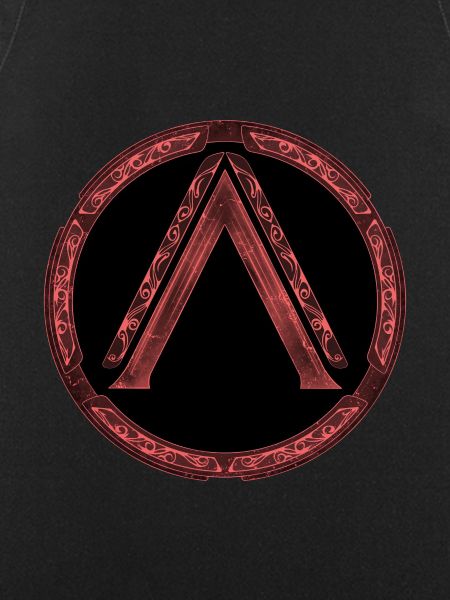 Sparta Lambda Icon Red