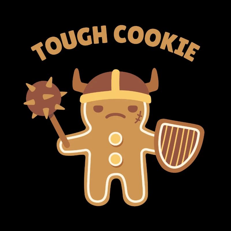 Warrior Gingerbread Man Tough Cookie