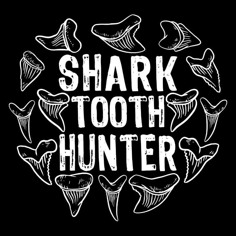 Chasseur de dents de requin Dent de requin Dent de requin Dents de requin