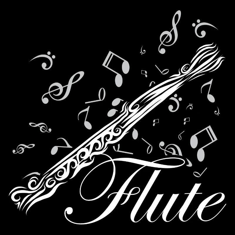 Music Notes Flute