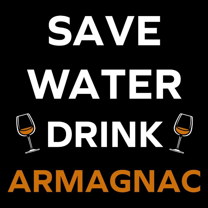 Save water drink Armagnac