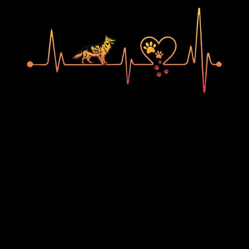 German Shepherd Heartbeat