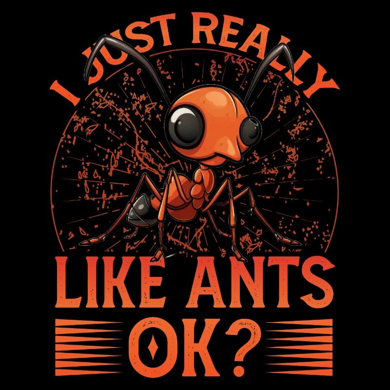 J'aime vraiment vraiment les fourmis, ok ?