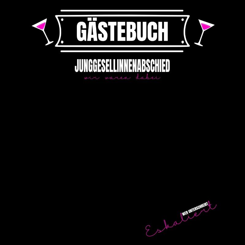 Gästebuch Junggesellin Junggesellinnenabschied Fun