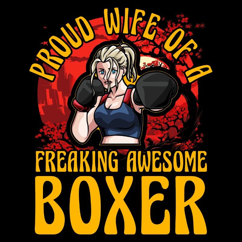 Stolze Ehefrau eines verdammt geilen Boxers