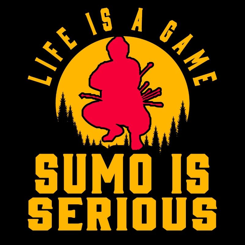 Das Leben ist ein Spiel Sumo ist ernst