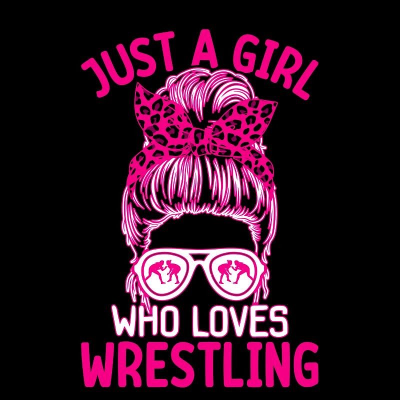 Nur ein Mädchen, das Wrestling liebt
