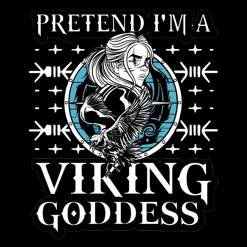 Faire semblant d’être une déesse viking