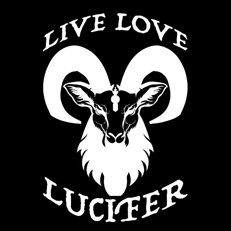 Occulte Demon Lucifer chèvre idée cadeau