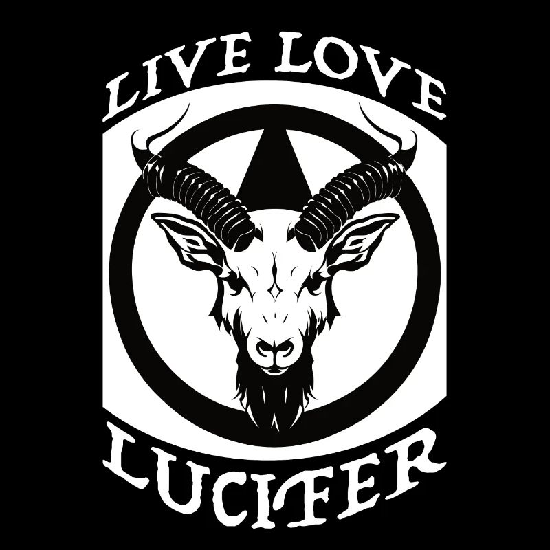 Occulte Demon Lucifer chèvre idée cadeau