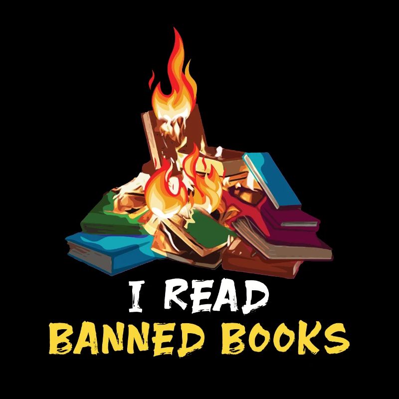Support Banned Book Funny Book Lover Reader Read