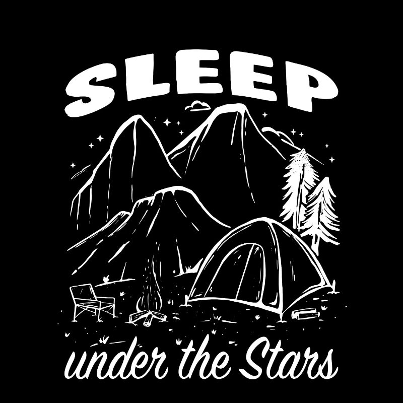 Camping campfire Spruch