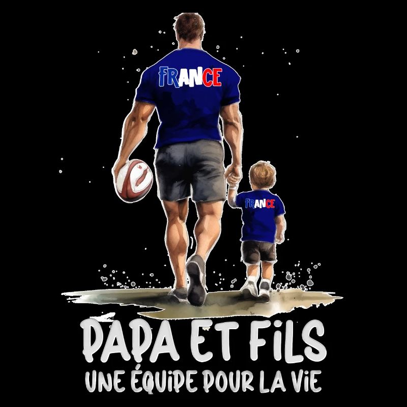 Rugby Dad & Son Man & Child