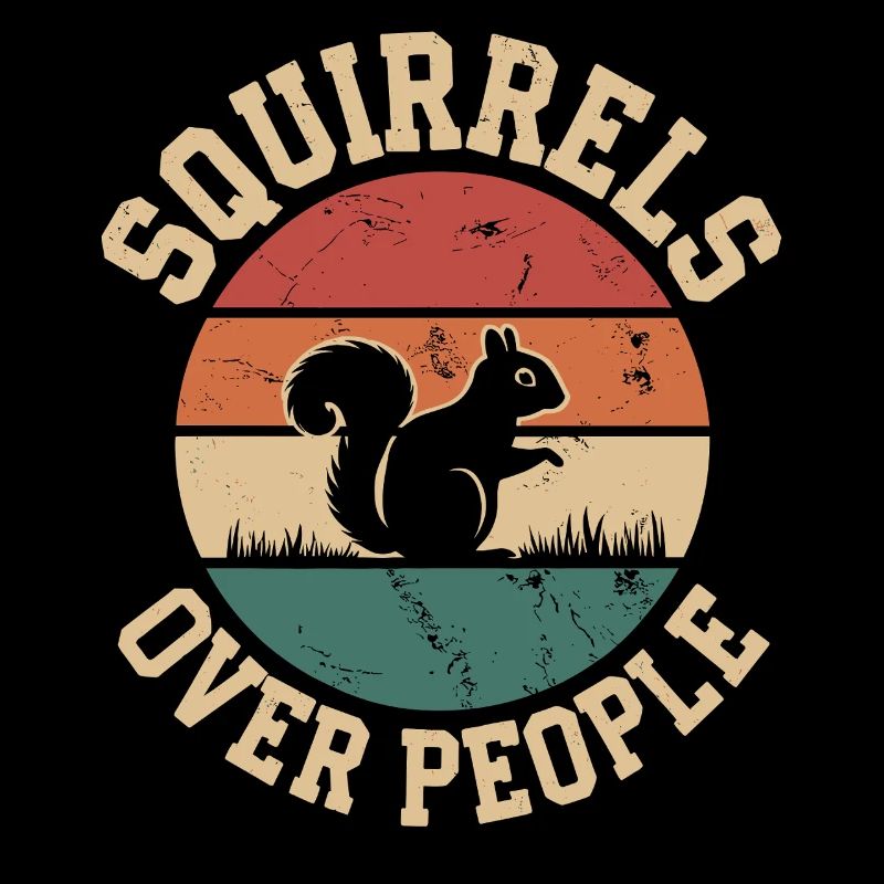 Squirrels Over People Eichhörnchen