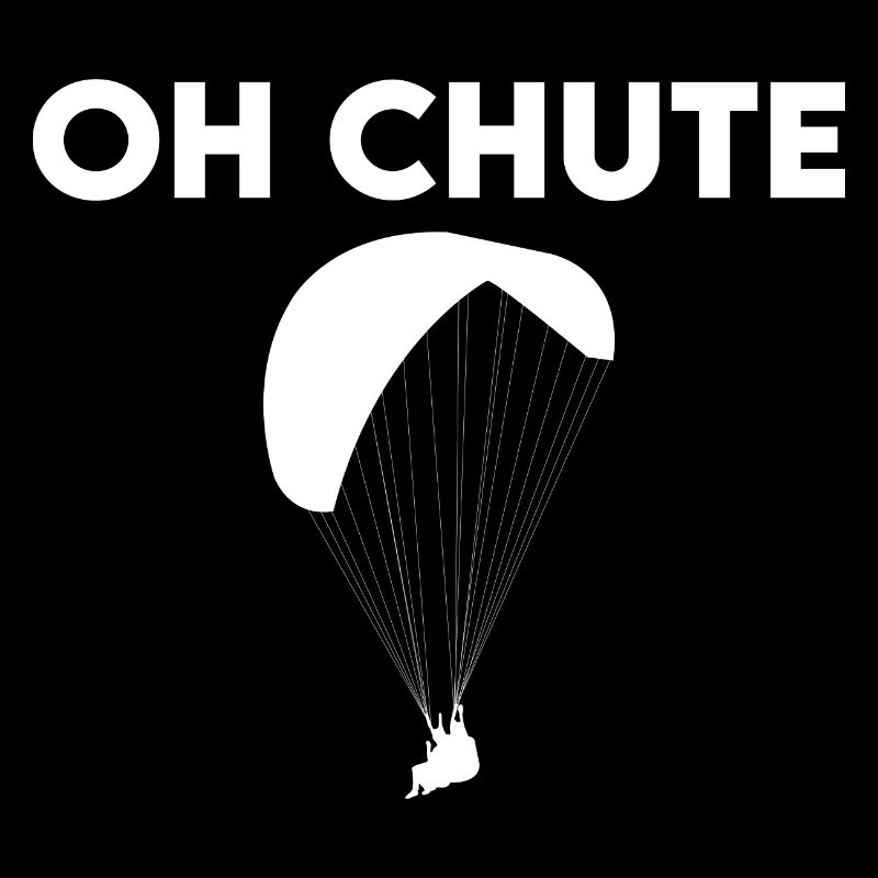 Funny Parachuting Oh Chute