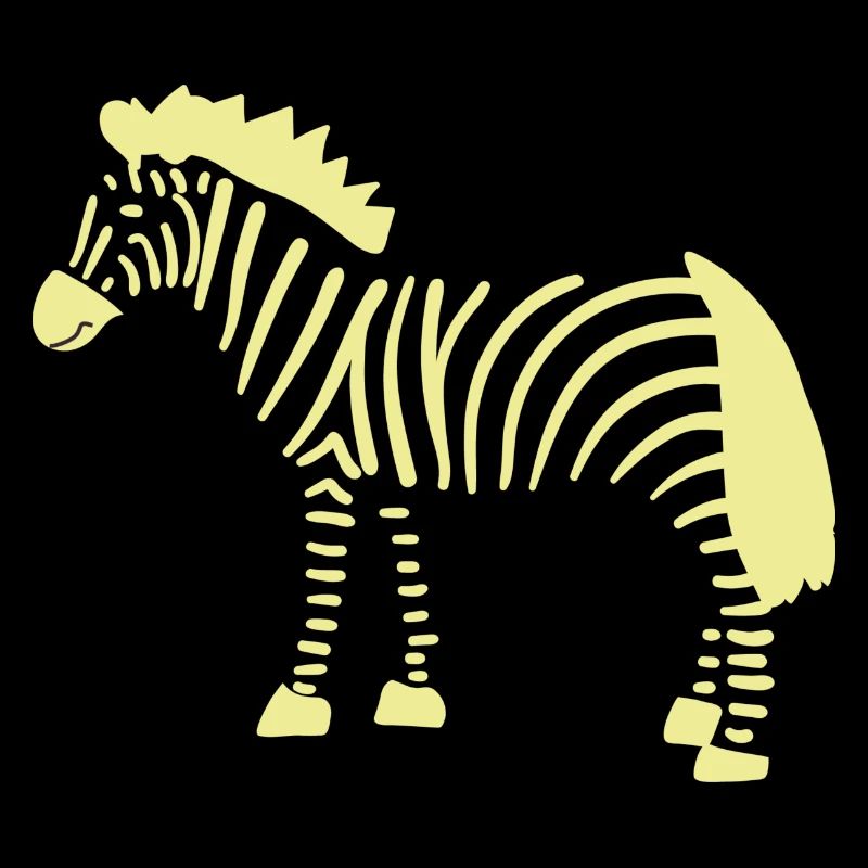 Zebra for zebra fans with zebra pattern