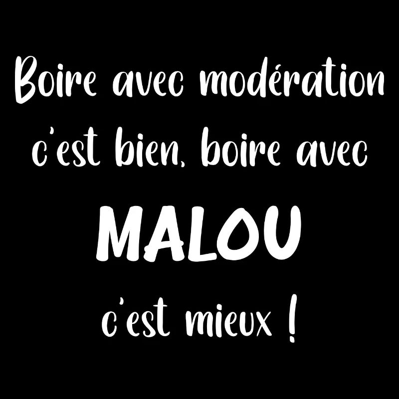 Boire avec malou