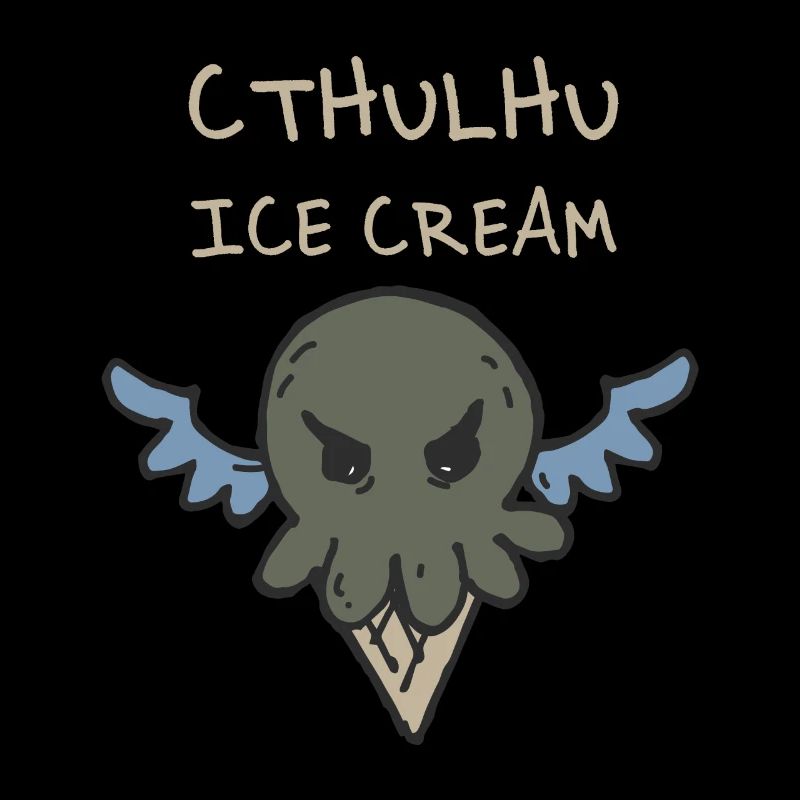Crème glacée Cthulhu