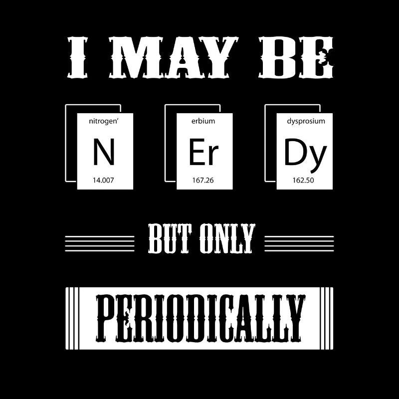 I'm a nerd