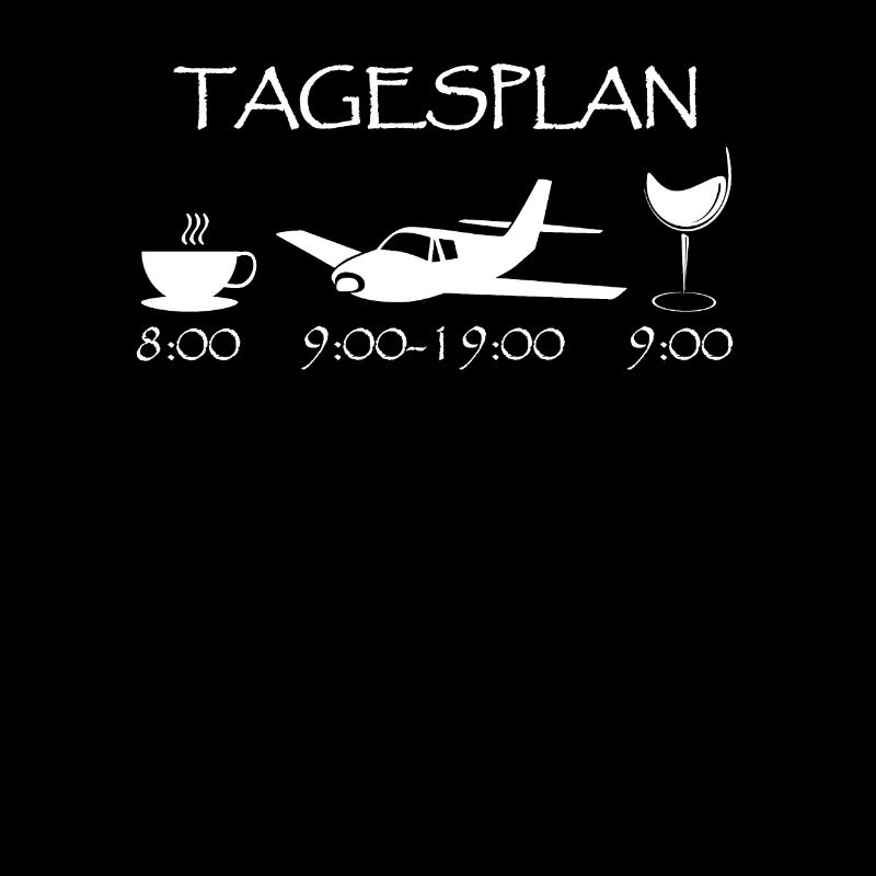 Tagesplan Flieger