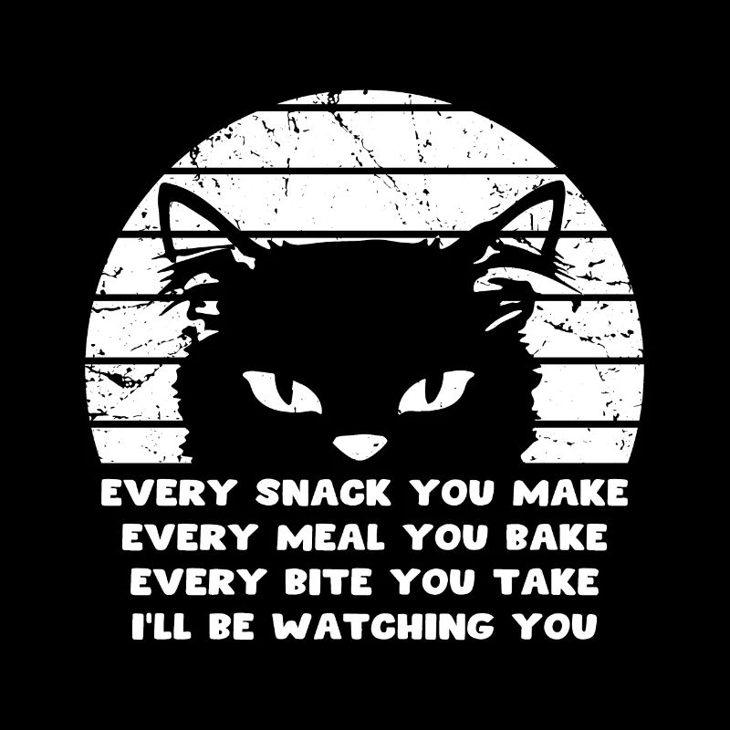 Chat affamé
