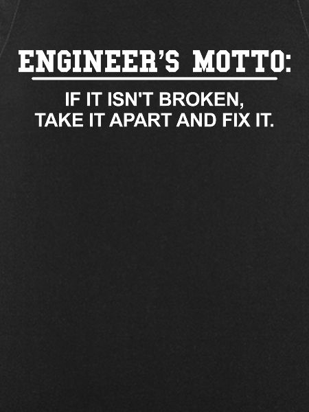 Engineer's motto