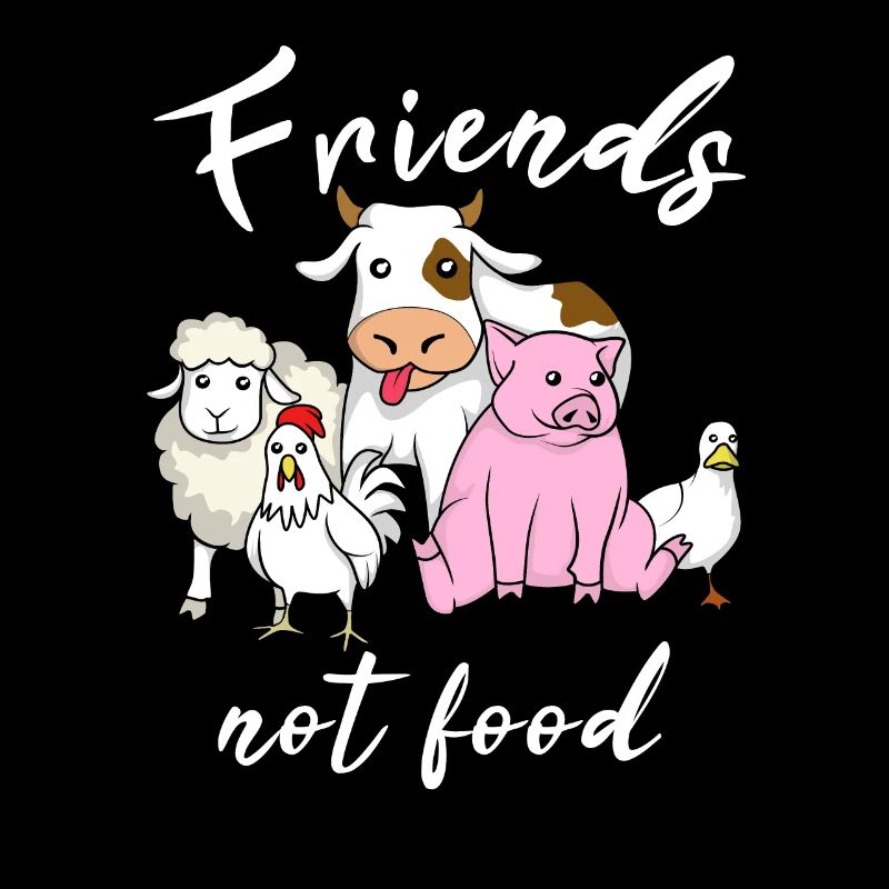 Des amis pas de la nourriture