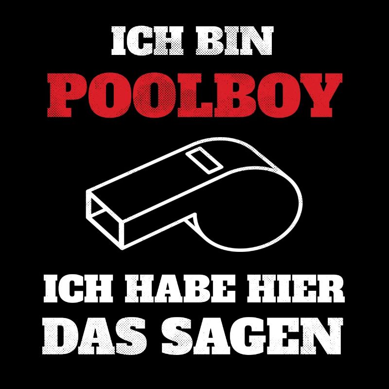 Poolboy Bademeister Badewart Geschenkidee
