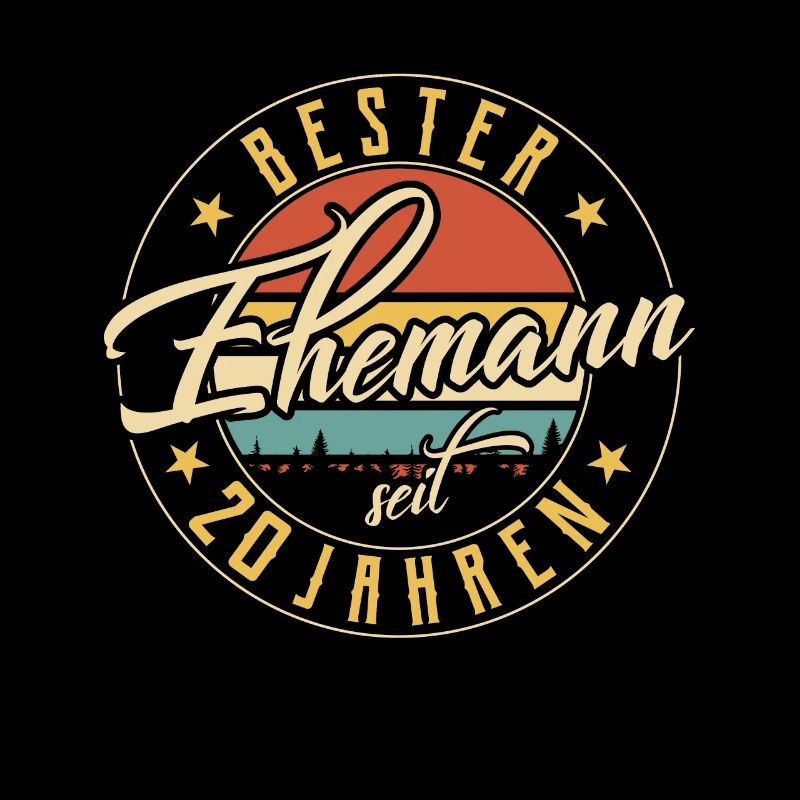 Bester Ehemann 20 Hochzeitstag Goldene Hochzeit