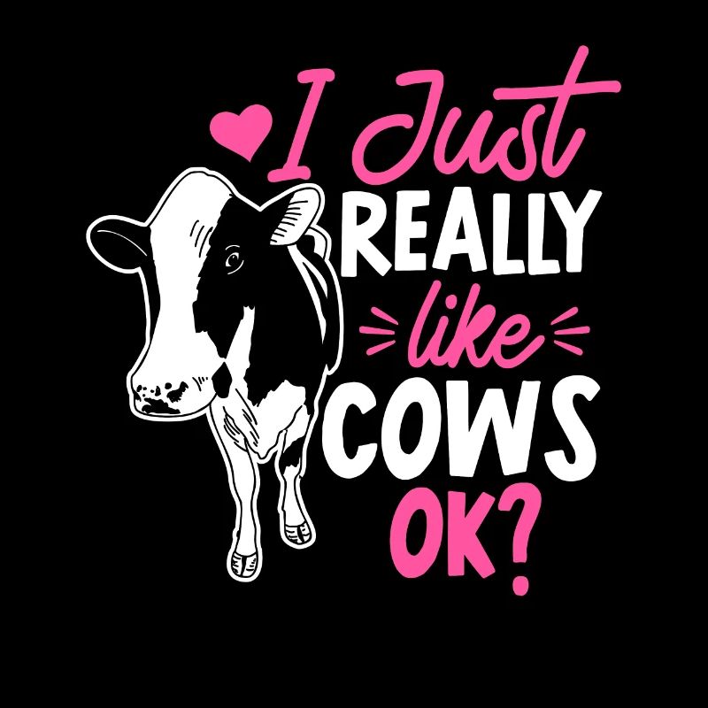 Farmer Cow lover Dairy farmer Cow breeding