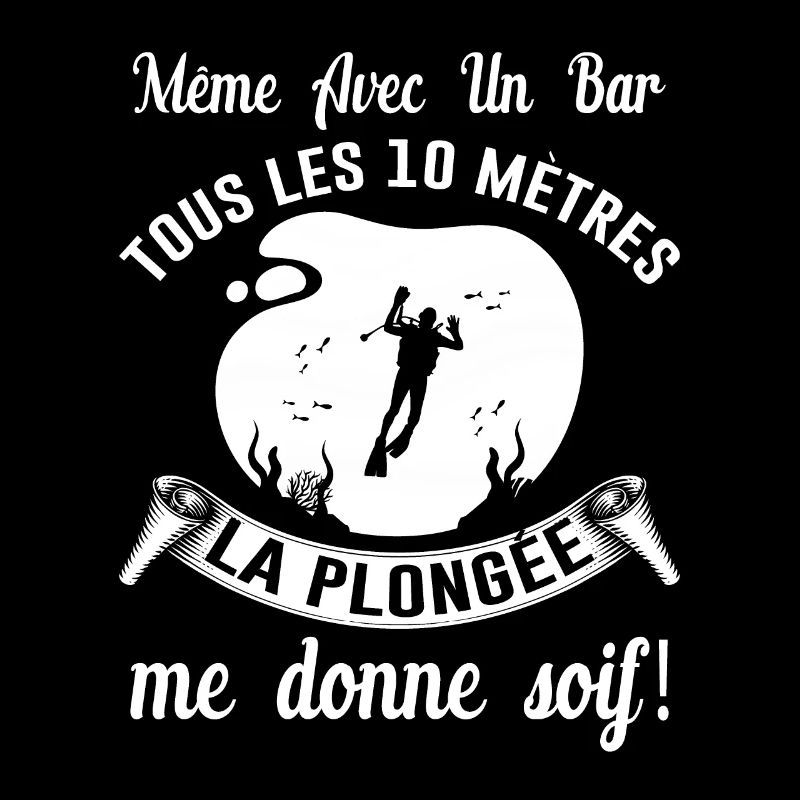 Plongée Sous Marine Mer Idée Cadeau Plongeur Océan
