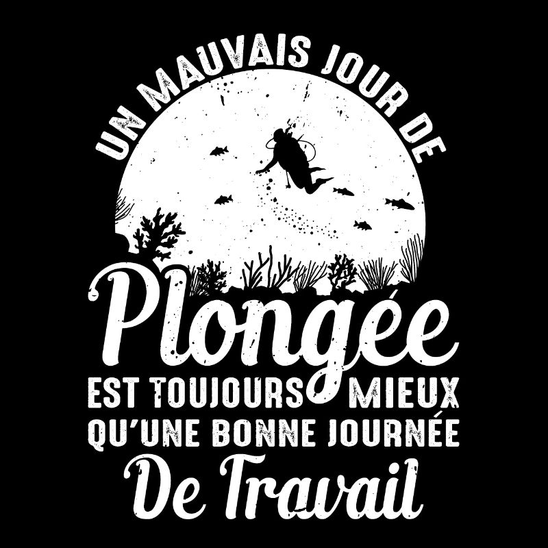 Plongée Anniversaire Idée Cadeau Design Mer Humour