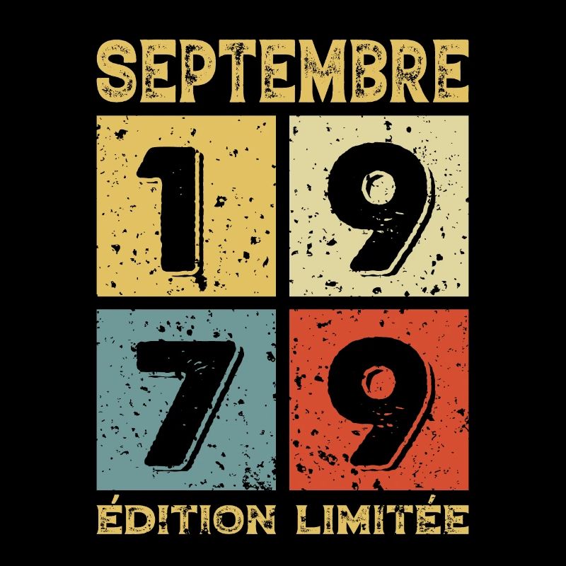 Septembre 1979 Original Idée Cadeau Anniversaire