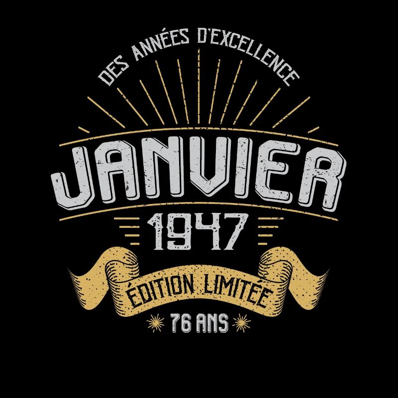 Des Années D'excellence Janvier 1947 76 Ans