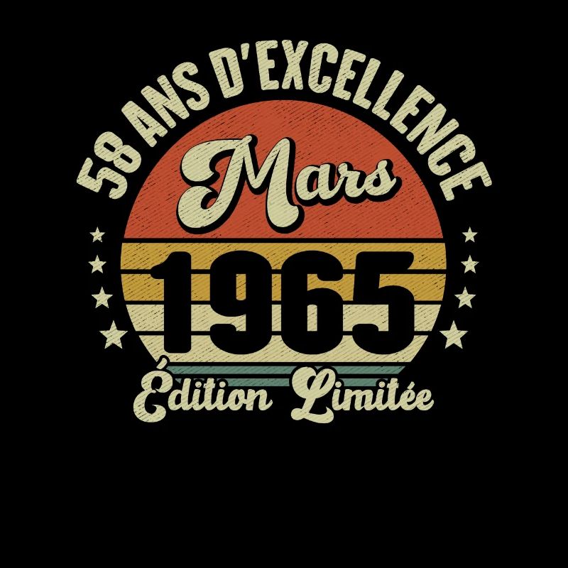 58 Ans D'excellence Mars 1965 Édition Limitée