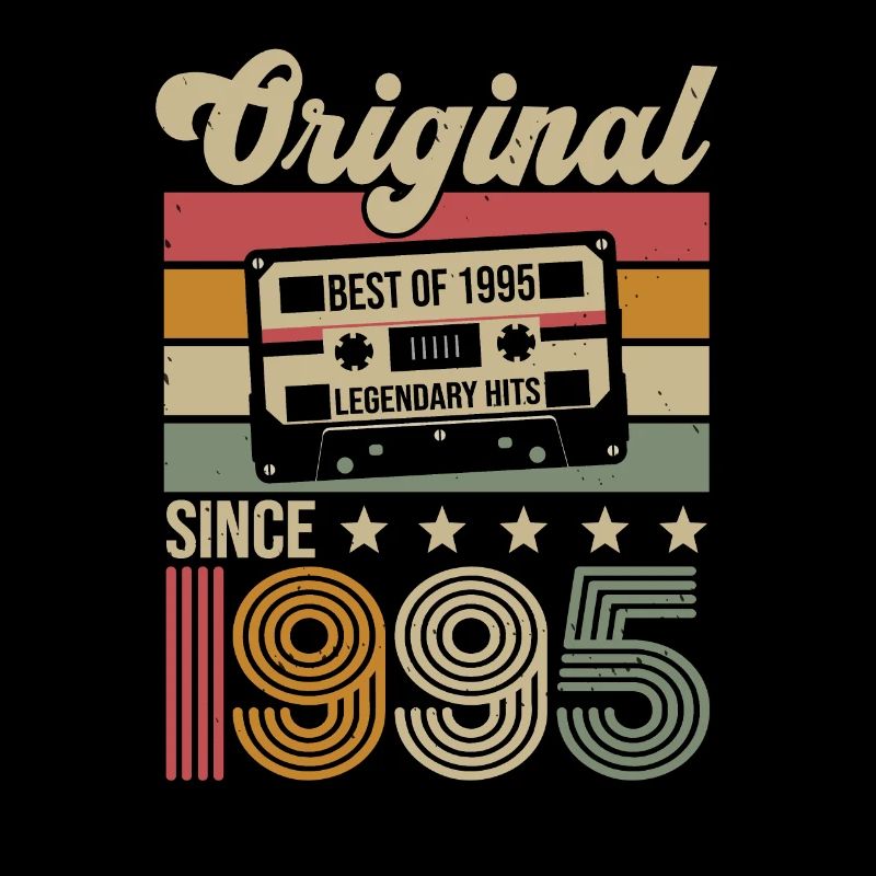 Vintage Birthday Original Gift Idea 1995